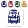 4Pcs Campus Embroidered Patch 2.4"X1.9"