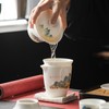 ICHAG Gongfu Tea Set, Chinese Gaiwan Tea Sets for Adults,