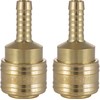 Poppstar 2x Quick Coupling Compressed Air NW 7.2 with Hose