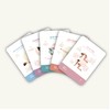 Holistic Atelier Yoga Asanas Card Deck with 70 Cards with
