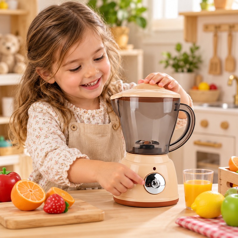 Pretend Kitchen Appliance Toy for Kids – Choose Juicer or