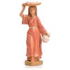 Holyart Shepherd's Girl with Tray 6.5 cm, Fontanini