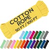 TECEUM Cotton Rope 3/16” (5 mm) – 100 FT –