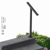 PICESA 1 Step Handrail for Outdoor Steps, Premium Aluminum Alloy