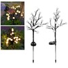 2pcs 20LED Solar Powered Fairy Lights Outdoor Dandelion Lamp Garden