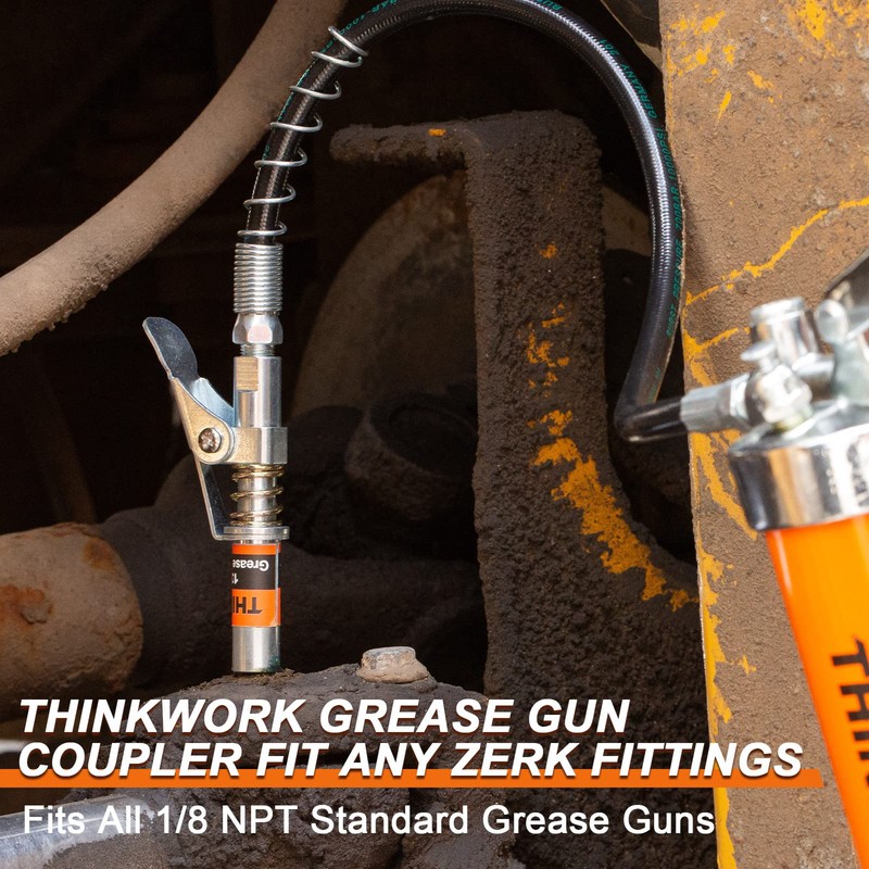 Grease Gun Coupler, Strong Lock on Greases Gun Couplers with