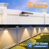 APILAB Solar Fence Lights Outdoor 16 Pack - 3 Modes