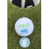 Giggle Golf Bling Golf Ball Marker with A Magnetic Pendant