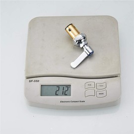 Sensun Replacement Brass Hydraulic Control Spindle Assembly Cartridge Faucet Valve Handle for Bathroom Kitchen Wall Mount Commercial Faucet