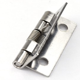 6Pcs 2.5" Spring Door Hinges, Heavy Duty Window Hinge 304 Stainless Steel for Internal External Doors