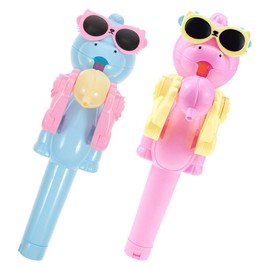UPKOCH Lollipop Case Pack of 2 Creative Lollipop Robot Holder Novelty Robot Toy Creative Design Lollipop Dinosaur Shape Lollipop Holder for Children