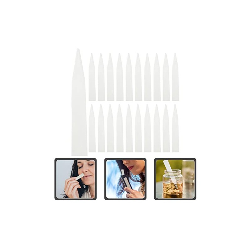 Healifty HEALIFTY 100Pcs Aromatherapy Fragrance Test Paper Strips Perfume Fragrance