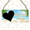 Days Until I Retire Countdown Plaque - Decorative Hanging Sign