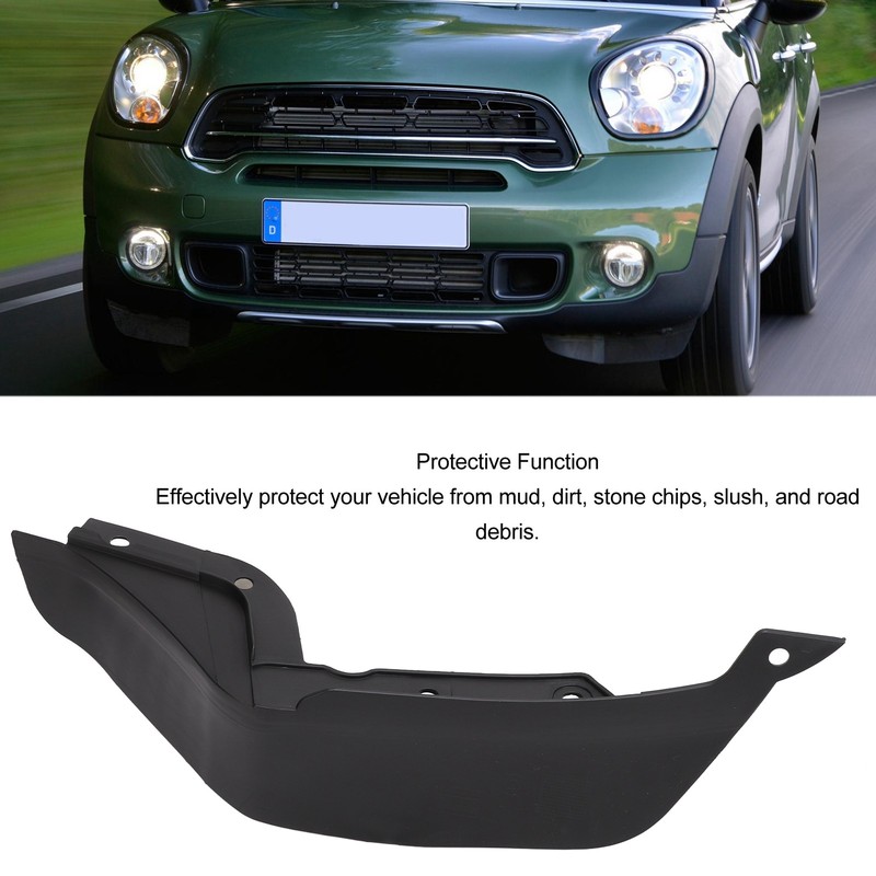 Front Bumper Splash Guard Protective Sturdy Stylish Look Mud Flap