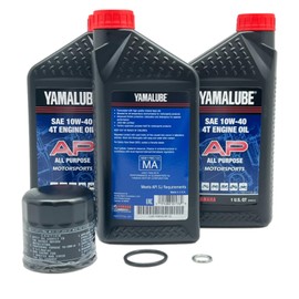 Yamaha Original OEM Yamalube Rhino/Viking 4WD LUB-SXSCG-KT-00 Side by Side All Purpose Oil Change Kit W/Yamaha OEM Filter Part# 5GH-13440-80-00 Supercedes Part #5GH-13440-61-00