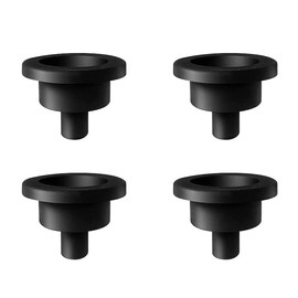 Delixike 815689 Grate Rubber Feet for Wolf CT Gas Cooktop and GR Series Gas Range Burner Grate Pad Range Parts Gas Cooktop Burner Grate Feet Bumpers (4 pack)