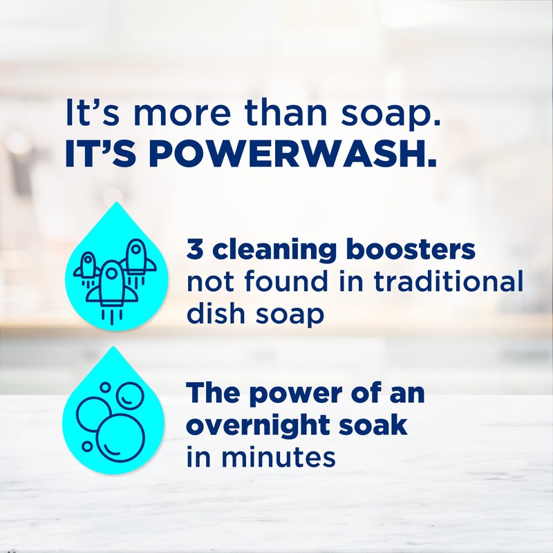 Dawn Free & Clear Powerwash Dish Spray, Dish Soap, Pear