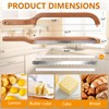 YAPULLYA Bread Bow Knife for Sourdough, Bread Saw for Homemade