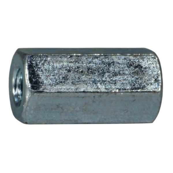 Unbranded #8-32 x 1/2" Zinc Plated Steel Coarse Thread Coupling