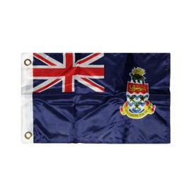 Trade Winds 12x18 12"x18" Country of Cayman Islands Boat Motorcycle Flag Grommets Premium Fade Resistant