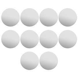 Uxney 1-3/16"Stainless Steel Disc, 24Gauge 0.5mm Thickness Round Metal Plate Stainless Steel Circles Blanks for Crafts, Jewelry Making, DIY, Electrical Repair(10 Pac)