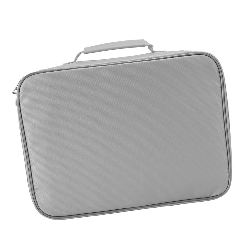Fireproof Document Bag Portable Waterproof Office Important Document Storage Organizer