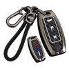 ontto 3-Button Luminous Key Shell Fit for Nissan Key Fob