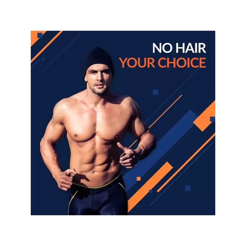 NoHair 노헤어크루 제모인티메이트크림포바디 남성 민감한 특수부위용 제모크림 No Hair Crew