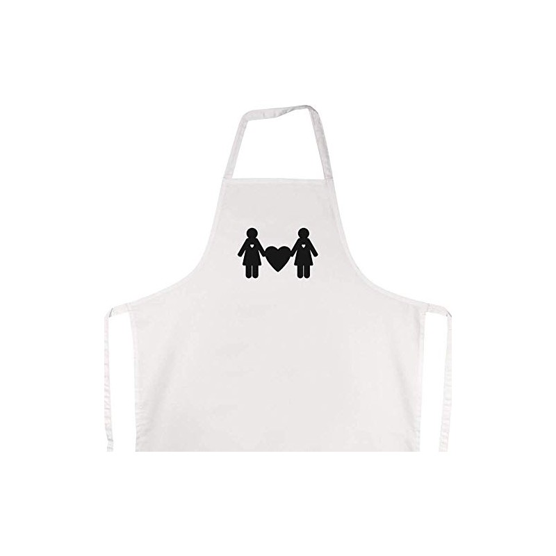 Azeeda 'Lesbian Couple' Unisex Cooking Apron (AP00006250)