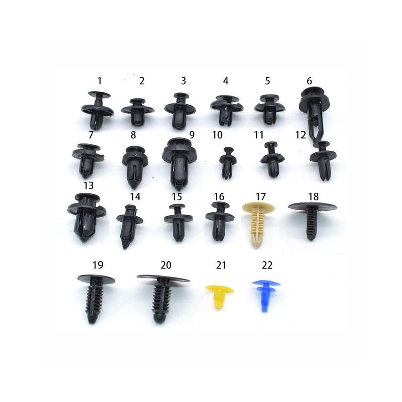 Tuqiang 650 Pieces Car Mounting Clips, Universal Door Trim Mounting