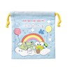 Toshin Pack P2-KI001 Kerokeroppi x Frog Pickle, Drawstring (Rainbow)
