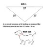 Leconpet Dog Bandana Triangle Reversible Pet Scarf for Small Medium