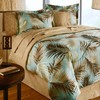 LAUREN COLE Tropical Palm Tree Leaf/Leaves Ocean Beach Coastal Bedding