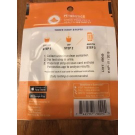 Petnostics Bladder Stones Strips Kit 3 Test Strips 5 Strips And 1 Card