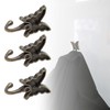 VGOL 4 Pcs Butterfly Shaped Wall Hooks Antique Decorative Wall