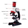 HONPHIER Microscope for Children Kids Microscope 100x 400x 1200x Magnification