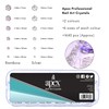 Apex Professional 1440pcs Various Crystal Clear Rhinestone Gems (1.5mm,1.9mm,2.4mm,2.7mm,3.0mm,3.8mm)