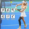Fundas de Compresión Transpirables 3 Pares para Rodilla y Pantorrilla