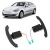 Steering Wheel Shift Blade Clear Marks Easy Operation Magnetic Carbon