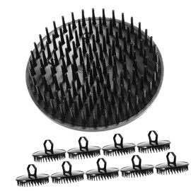 Gogogmee Shampoo Brush Set of 10 Scalp Sc Hair Scalp Brush Massage Brush Spa Hair Wash Brush Body Scrubbers for Shower