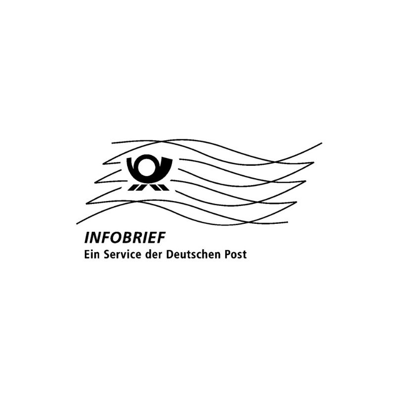 Infobrief Dialogpost Stamp (Self-Inking Post) Post Stamp (German Post)