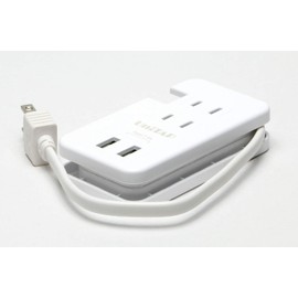 Princeton UniTAP PPS-UTAP10WH Compact USB 2 Port Power Supply Function Multi-Tap White