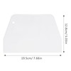 Garneck Dough Scraper Large Made of Plastic, Pack of 2,