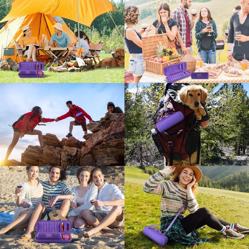 co2CREA Hard Case for JBL Flip 7 Flip 6 Flip