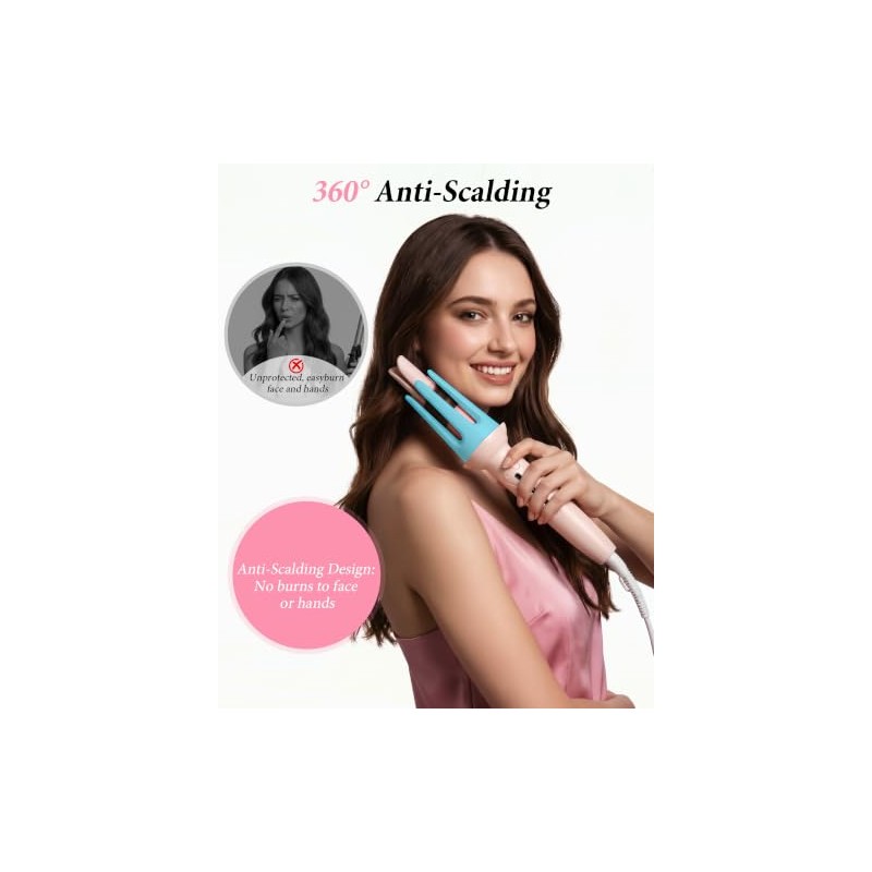 DANZHANG - 3 in 1 Automatic Curling Iron, Auto Hair