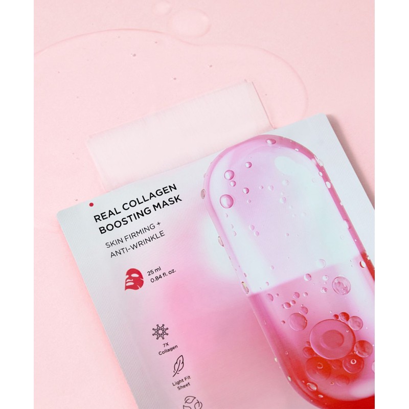 BRTC Real Collagen Boosting Mask 10 Sheets (1 BOX)