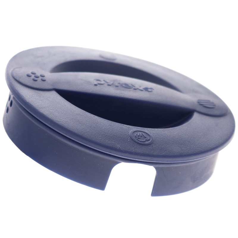 Pyrex 516-RRD-PC 2 Cup Dark Blue Measuring Cup Lid (2-Pack)