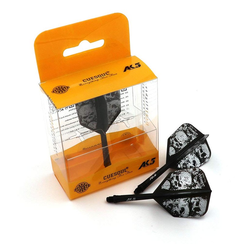 CUESOUL ROST Integrated Dart Shaft and Flights,big wing shape,Set of