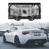 UpAuto 2PCS Car License Plate Frame American Standard License Plate