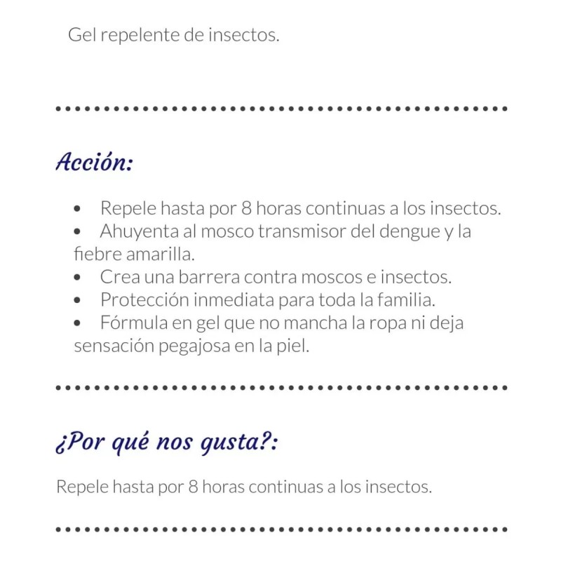 Stanhome Gel Repelente Mentol Insectos Zancudos Moscos Stanhome 3pzas